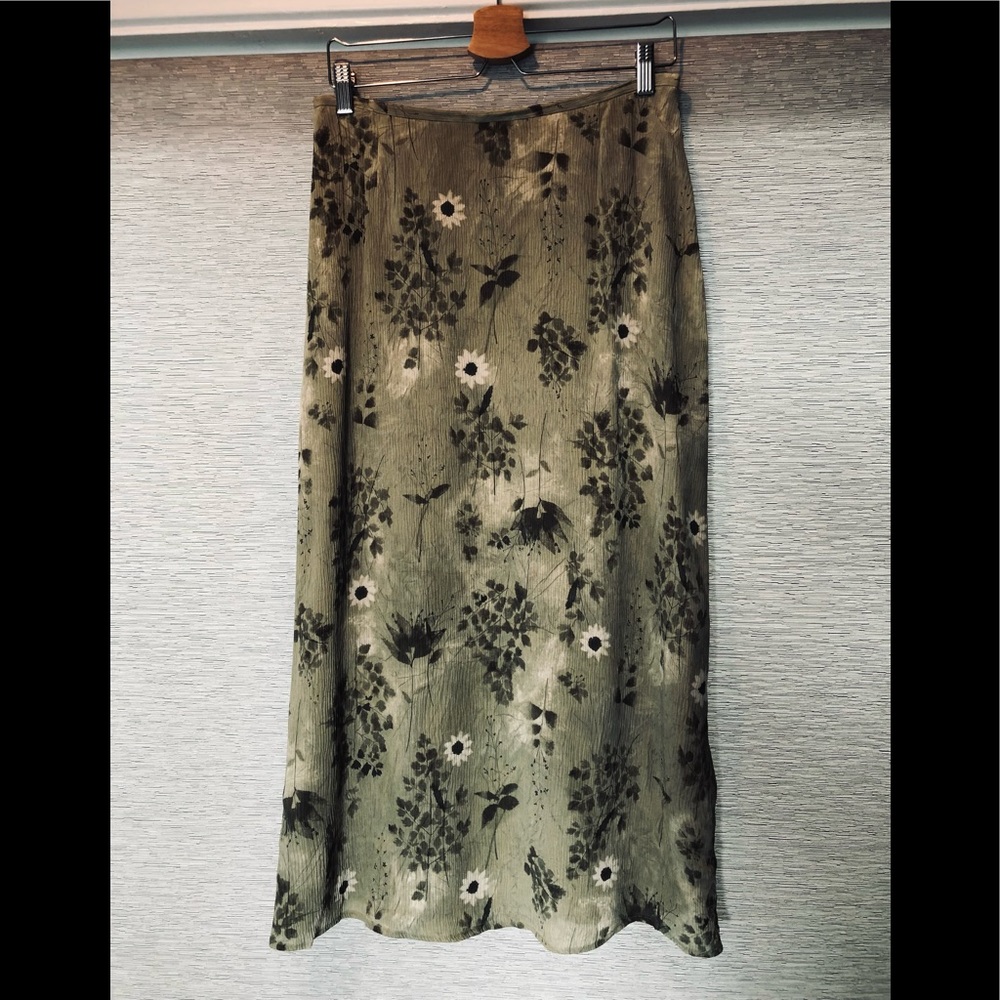 Vintage❣️Liz Claiborne Collection Floral Skirt